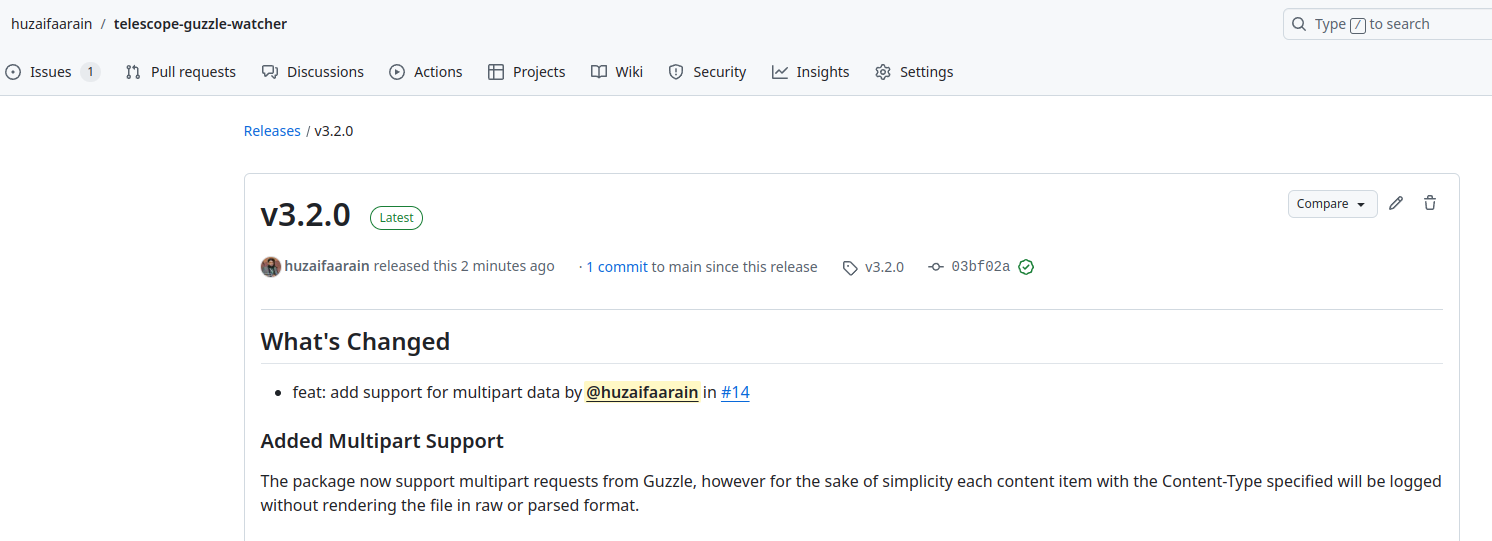 Enhanced Laravel Telescope Guzzle Watcher With Multipart Request Support