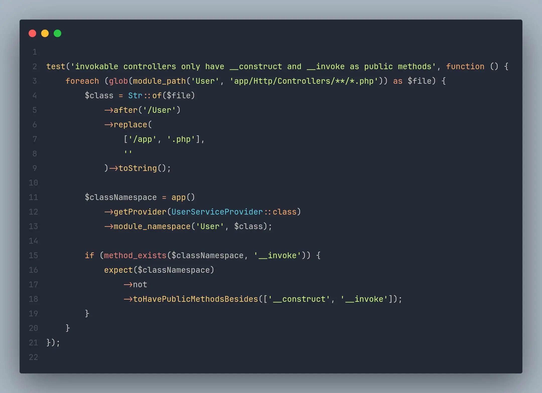 Enforcing Clean Controller Design In Laravel With Pestphp Architectural Testing