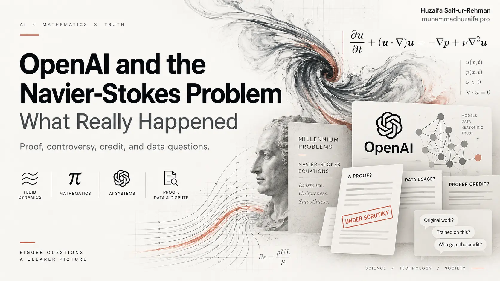 OpenAI Navier-Stokes Math Claim, What Really Happened